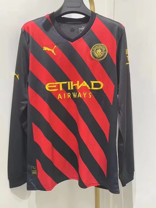 22-23 Manchester City away long sleeves